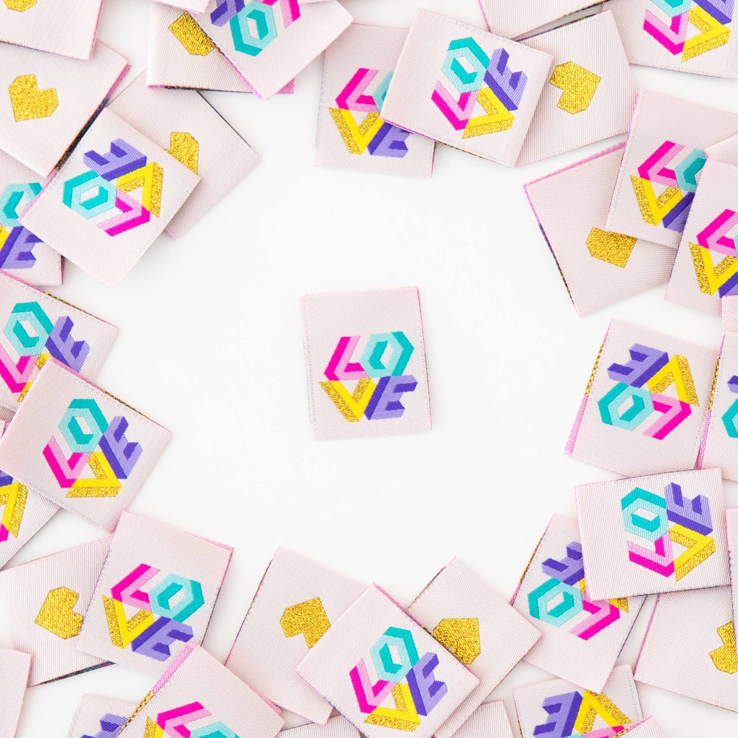 Love Quilt - Sewing Woven Clothing Label Tags