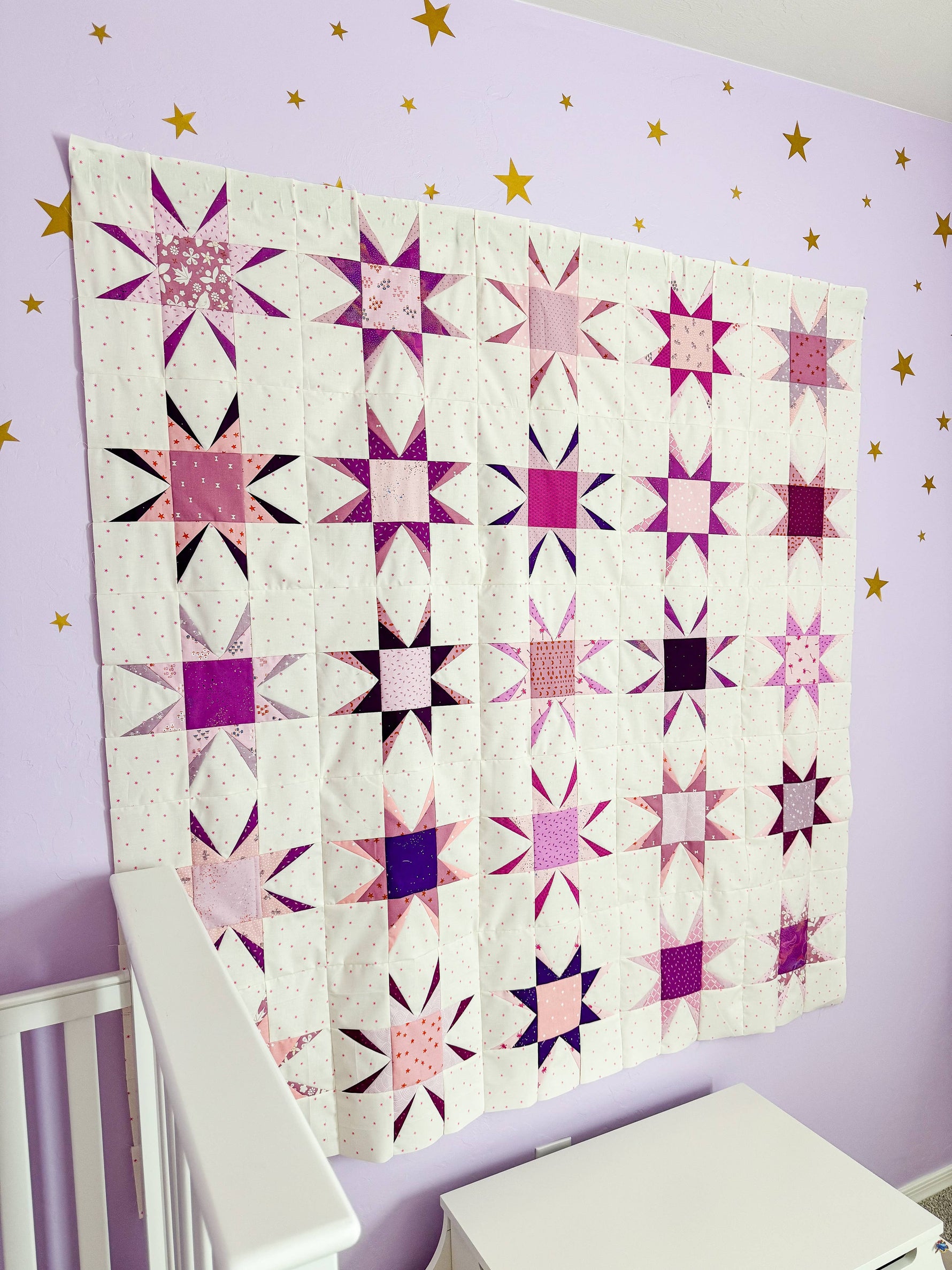 Astral Glow Quilt Pattern Printed