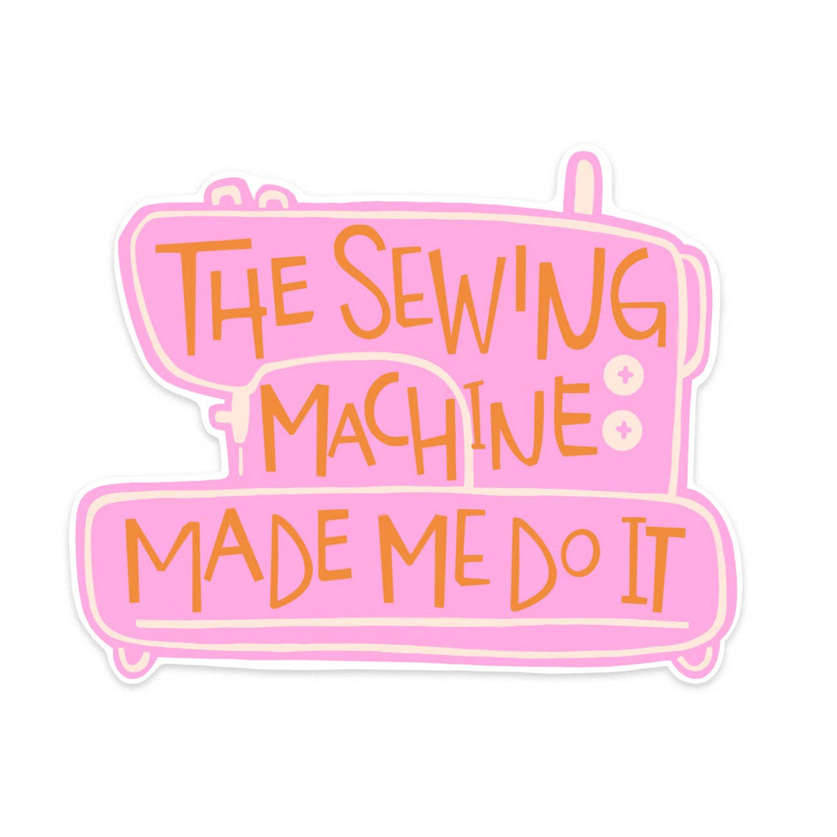 Sewing Machine - Sticker (Unpackaged)