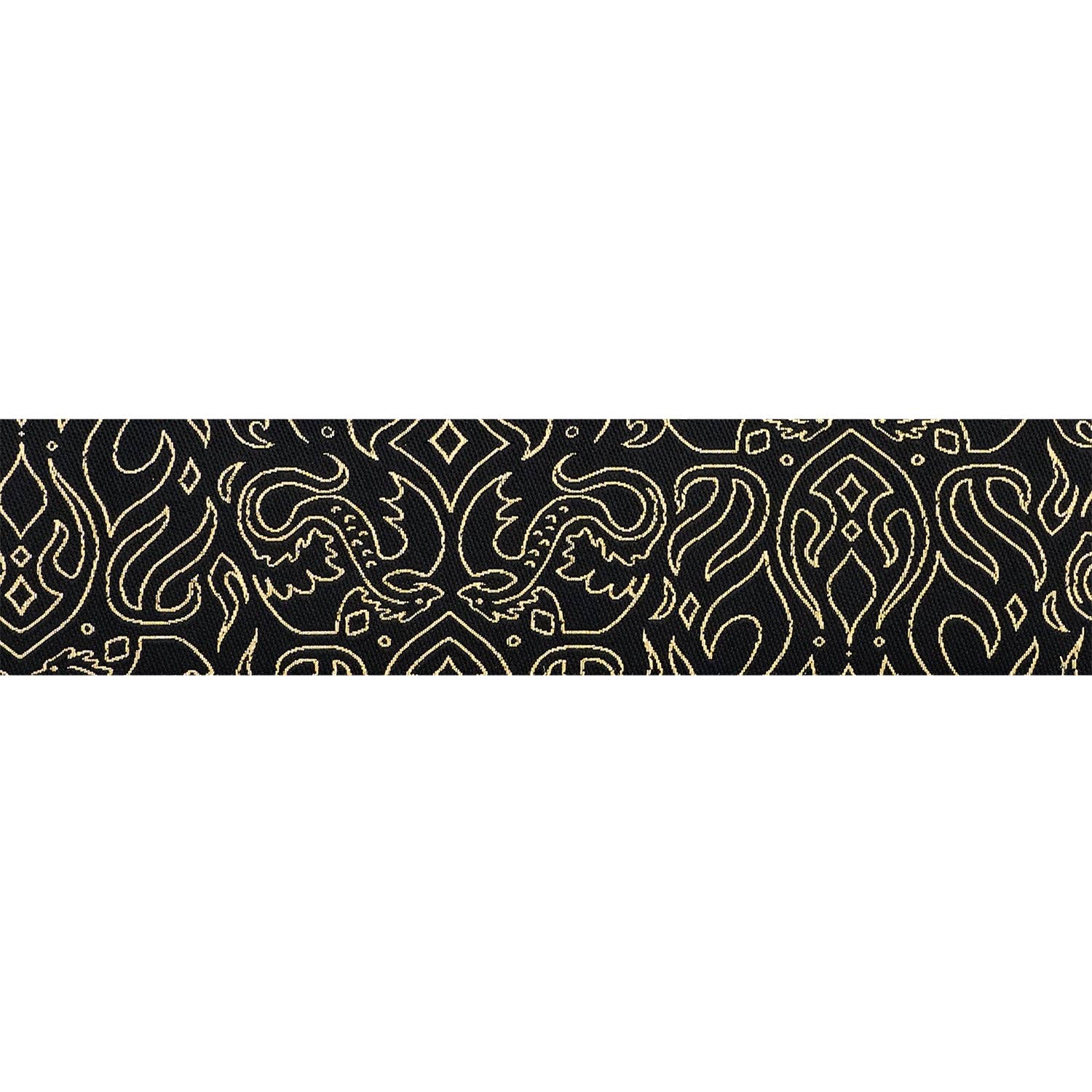 Fire Glow - Scribe - 1-1/4" width - by Sarah Watts - BTY