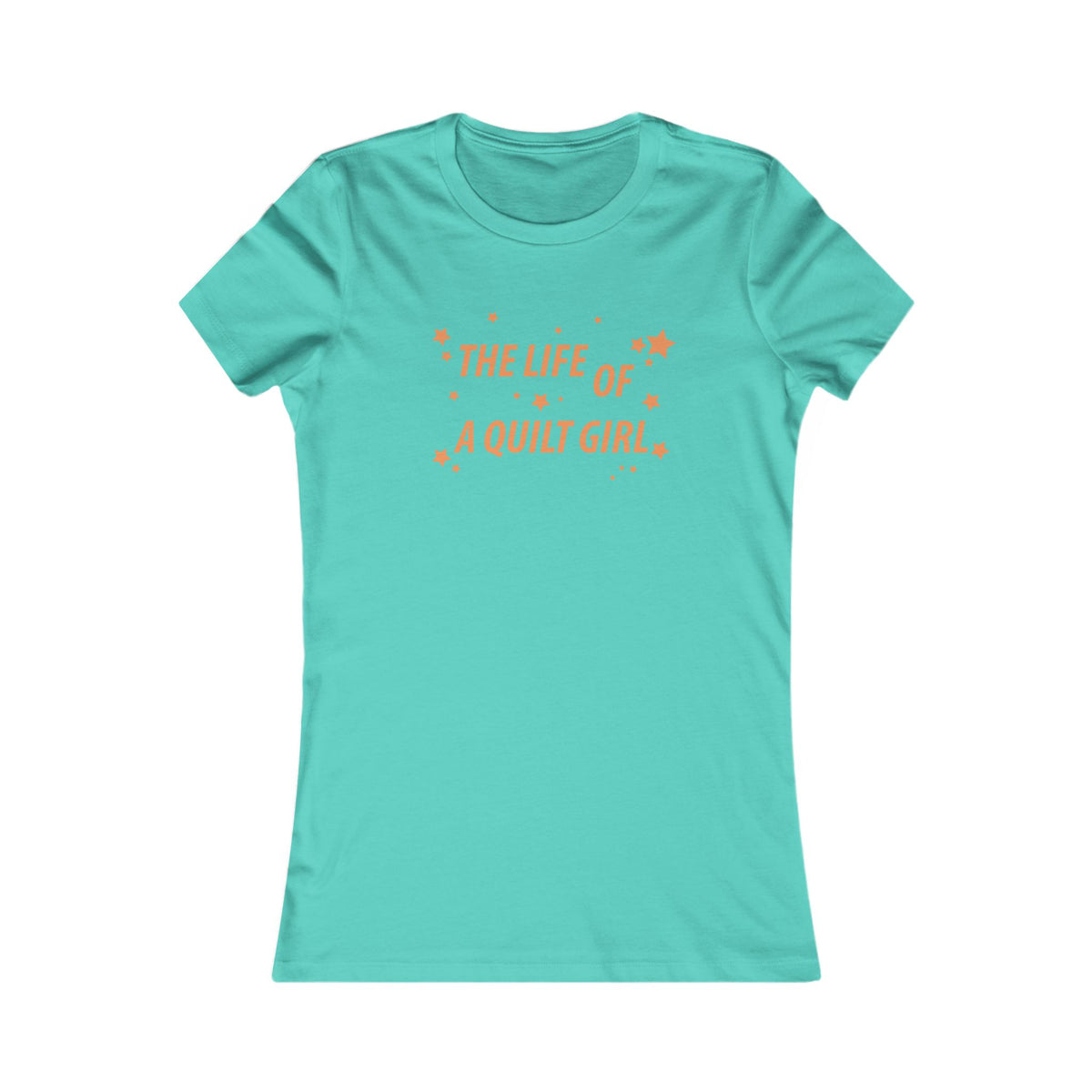 Life of a Quilt Girl Women's Tee Teal