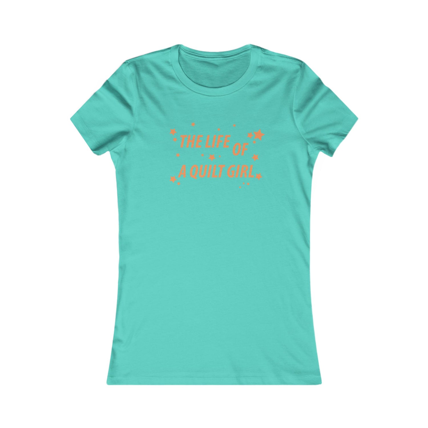 Life of a Quilt Girl Women's Tee Teal