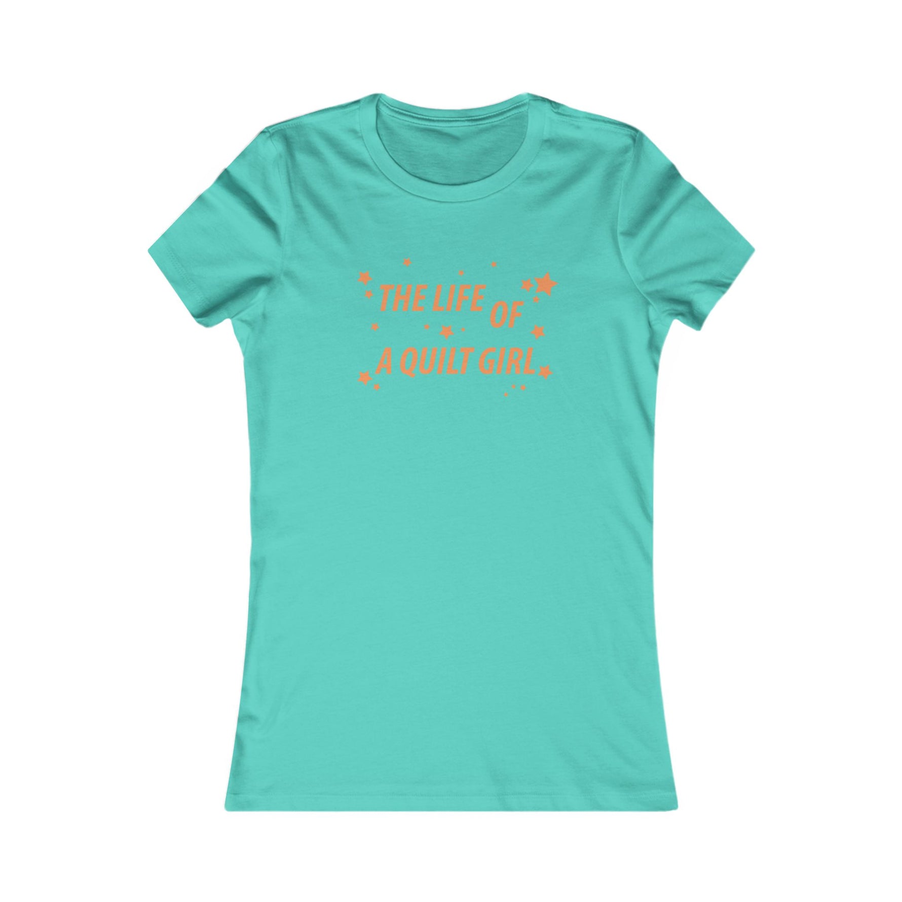 Life of a Quilt Girl Women's Tee Teal
