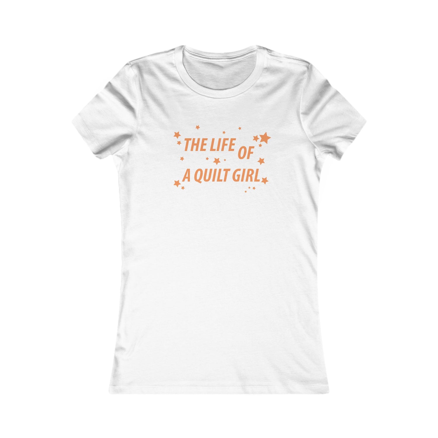 Life of a Quilt Girl Women's Tee White