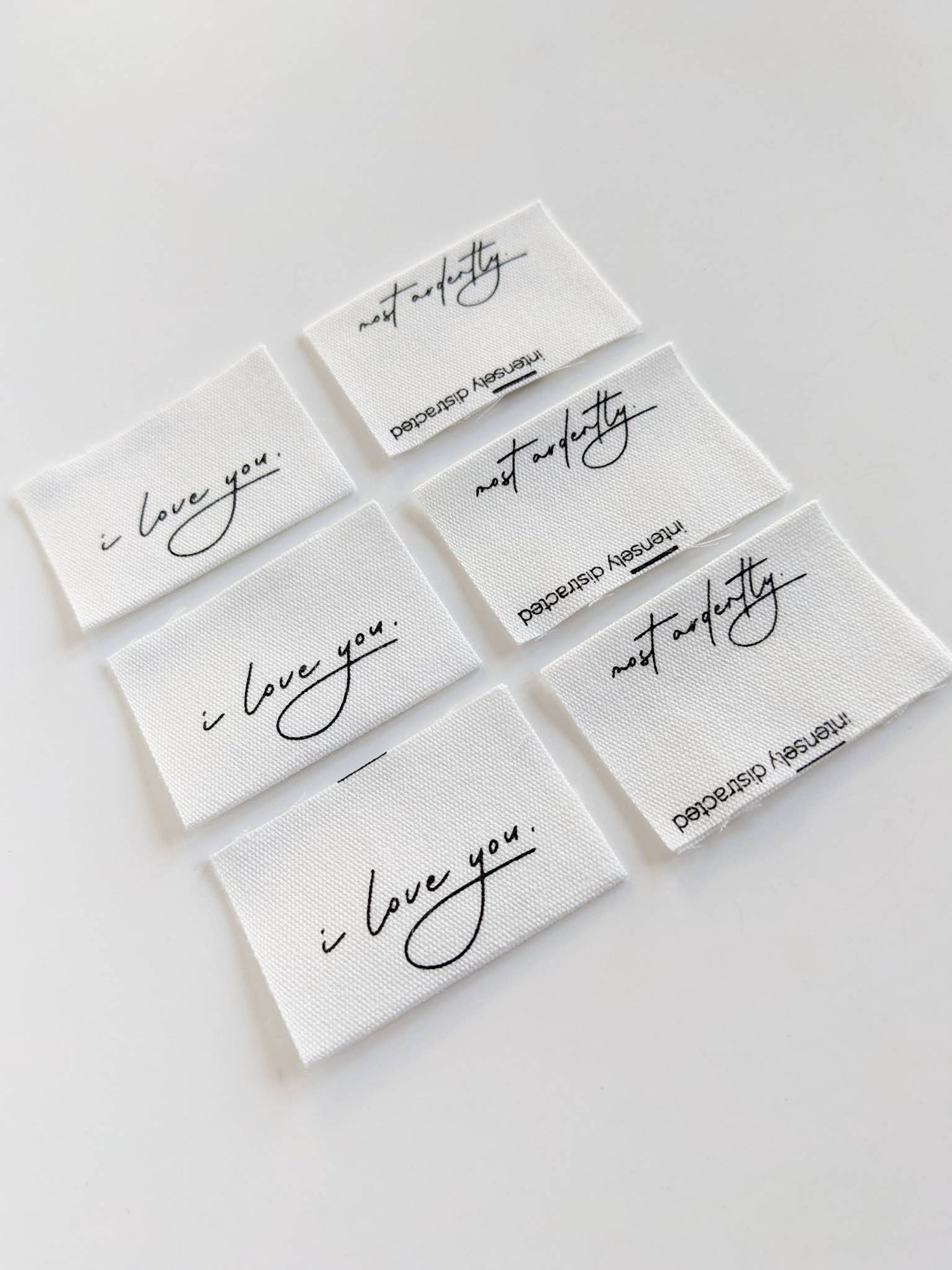 I Love You. Most Ardently. | Cotton Luxe Labels