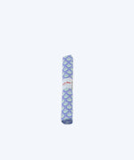 Wasabi washed blue cotton coupon: Bleu clair / Wasabi washed blue