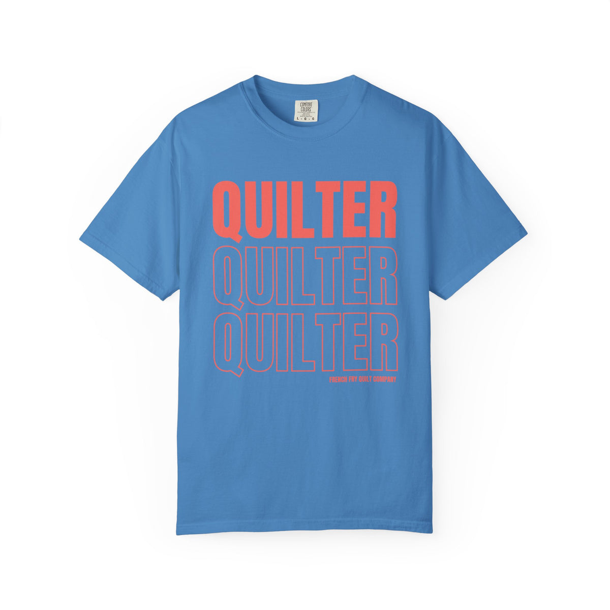 Dark Quilter Soft-Washed T-shirt Royal Caribe