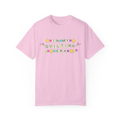 "In My Quilting Era" Unisex Garment-Dyed T-shirt