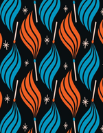 PREORDER TRINKETRY || Lit Black || Cotton Quilting Fabric