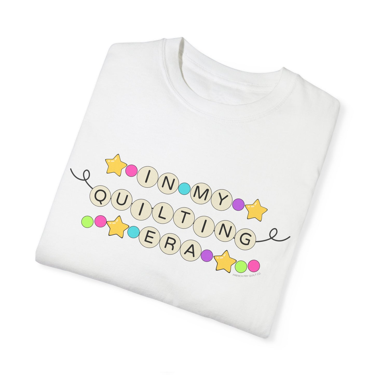 "In My Quilting Era" Unisex Garment-Dyed T-shirt