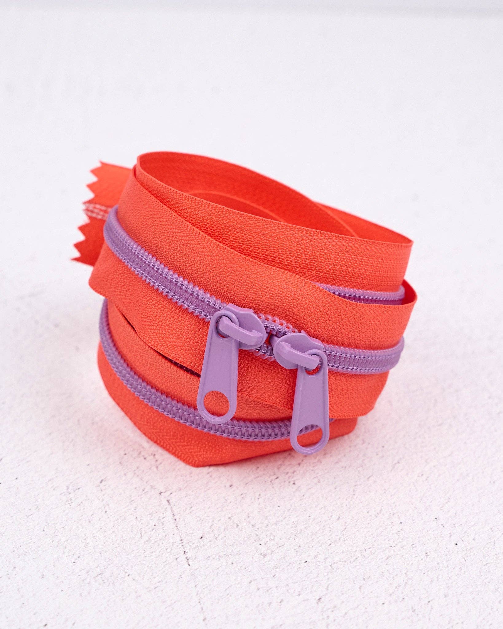 30" Handbag Zipper - Lavender Citrus