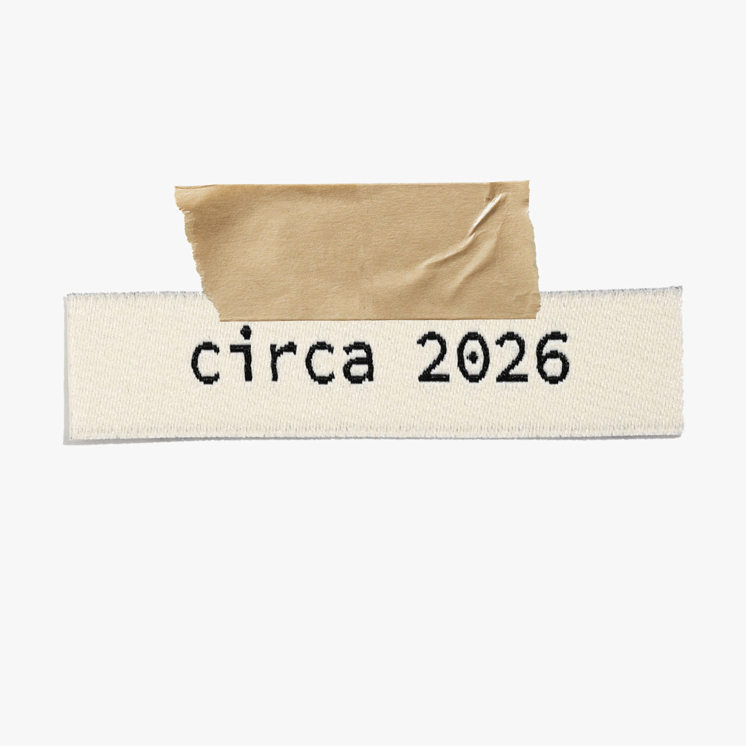 Circa 2026 Woven Labels | 6 labels