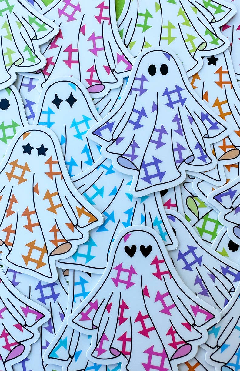 Quilt Ghost Stickers