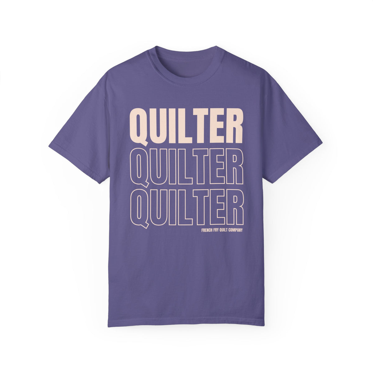 Quilter Light Soft-Washed T-shirt Grape