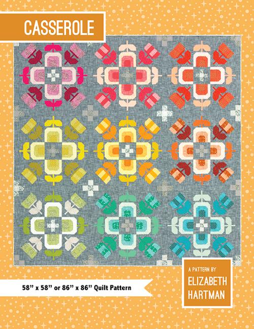 Casserole Quilt Pattern by Elizabeth Hartman - Printed