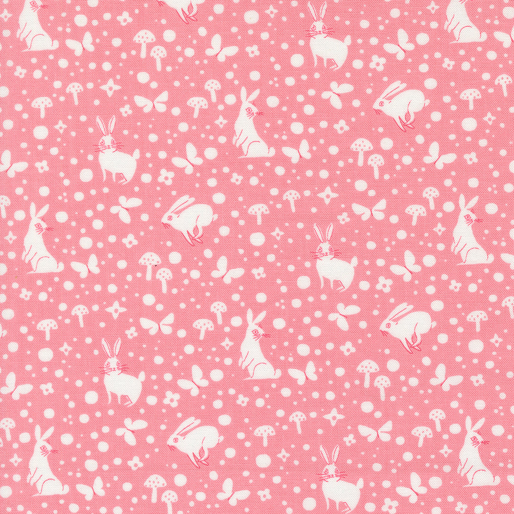 Love Letter || Wonder Dot Light Pink || Cotton Quilting Fabric