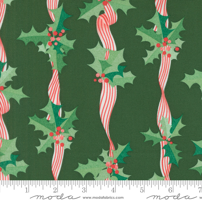 Tiny Christmas || Holly Pine || Cotton Quilting Fabric