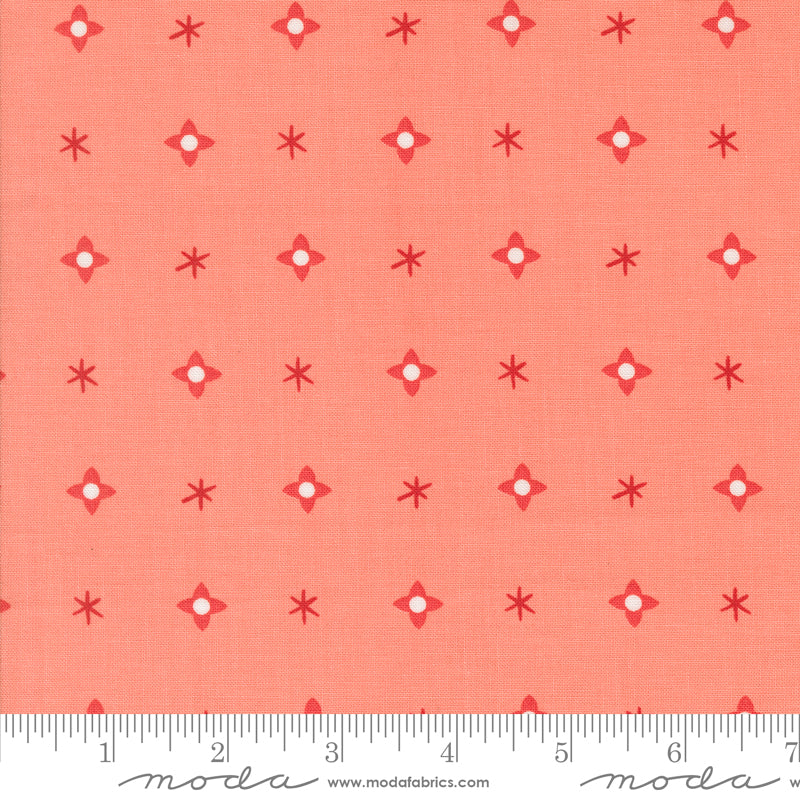 Tiny Christmas || Christmas Star Carnation || Cotton Quilting Fabric
