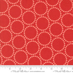 Tiny Christmas || Pearl Bracelet Christmas Red || Cotton Quilting Fabric