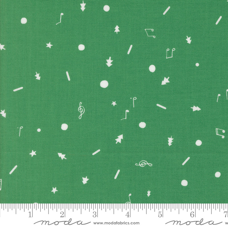 Tiny Christmas || Christmas Cookie Forest || Cotton Quilting Fabric