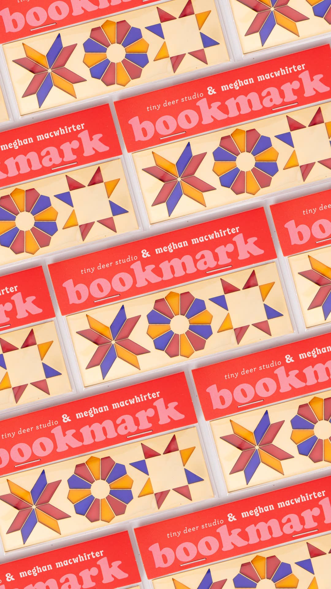 Quilty Stained Glass Bookmark with Meghan MacWhirter