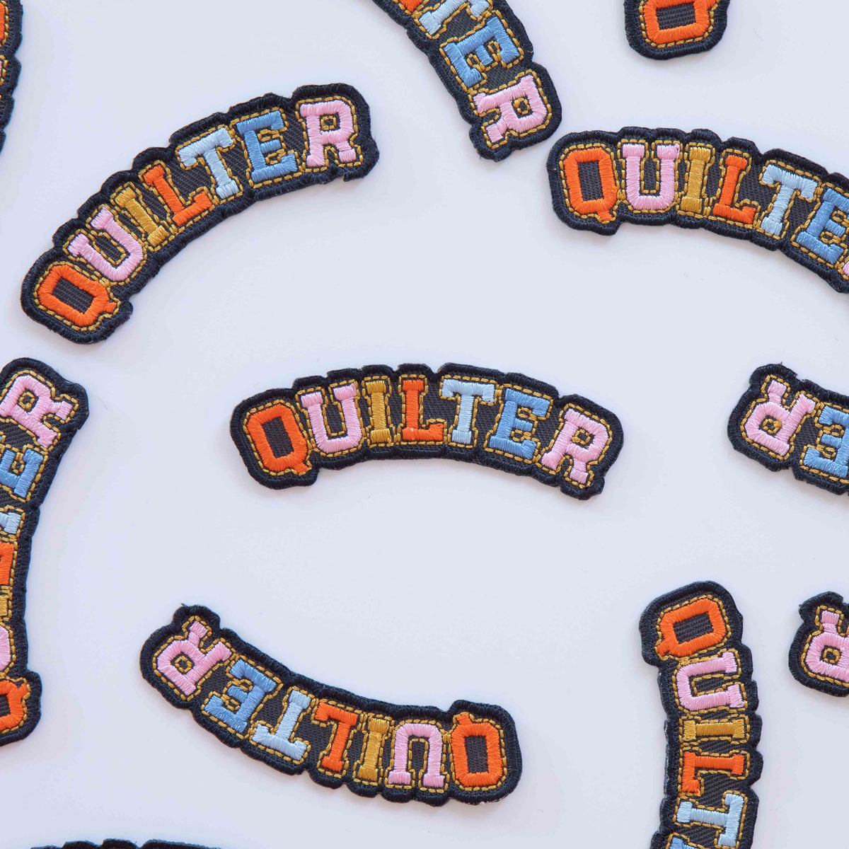 Quilter Iron-On Patch