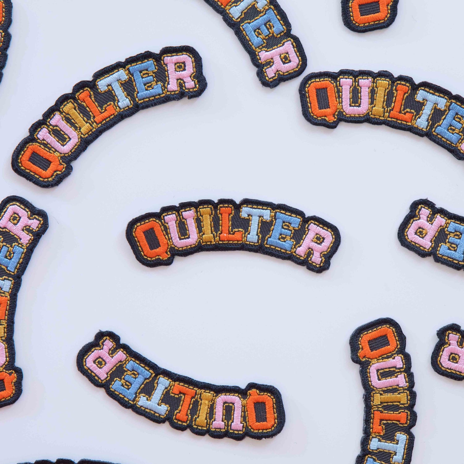 Quilter Iron-On Patch