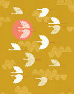 1,000 Cranes 8x10 Art Print - Yellow: 8" x 10"
