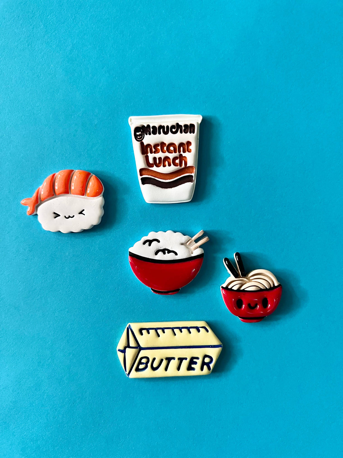 Food Needle Minders: Rice bowl