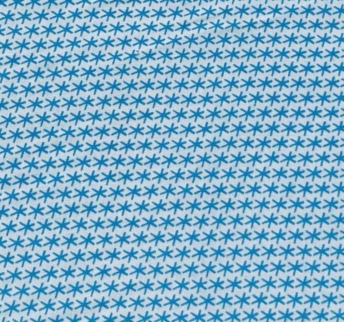 Sky blue Dourdour cotton remnant