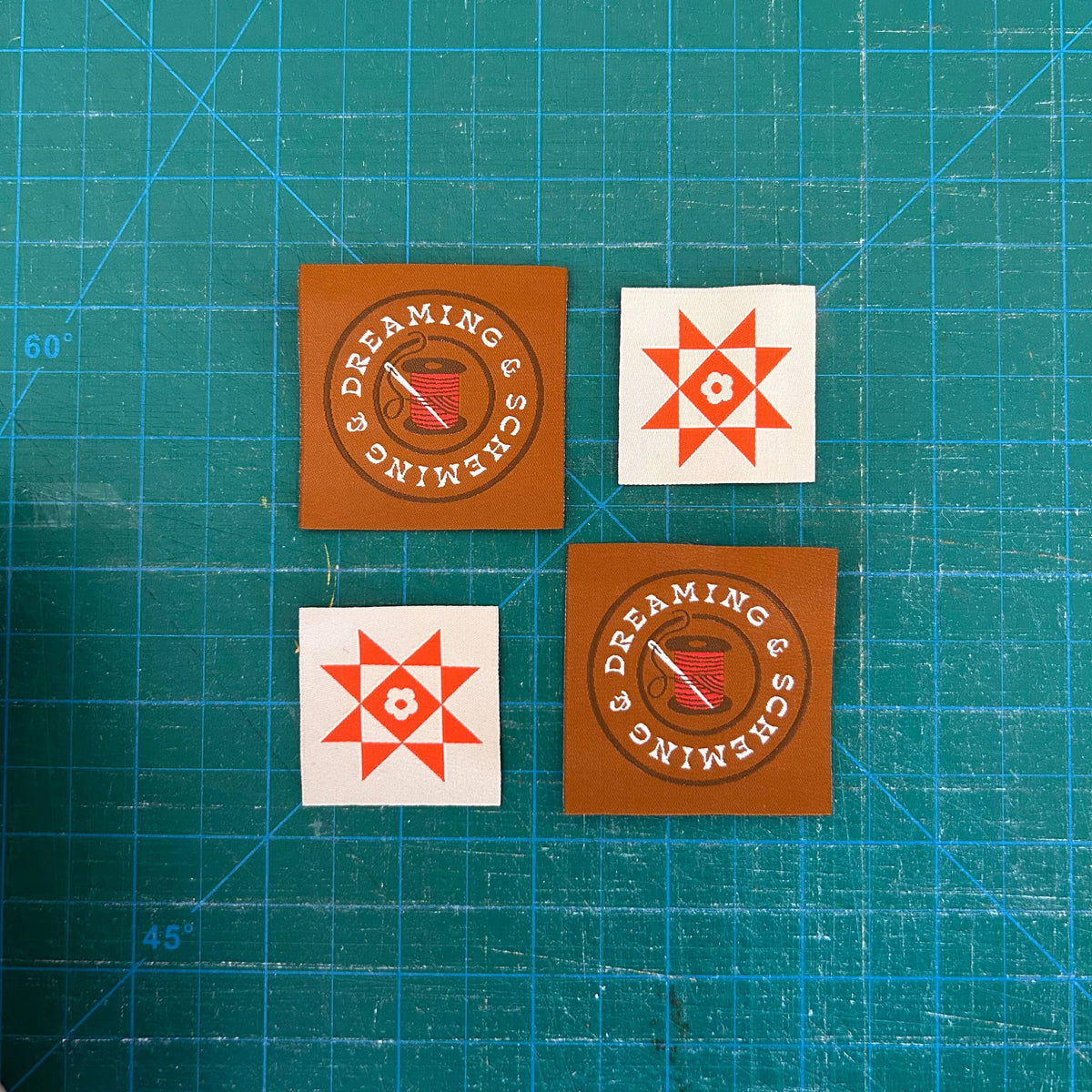Dreaming & Scheming Woven Patch Label Pack