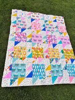 Layer Cake Bear Paws Quilt Pattern - Printed