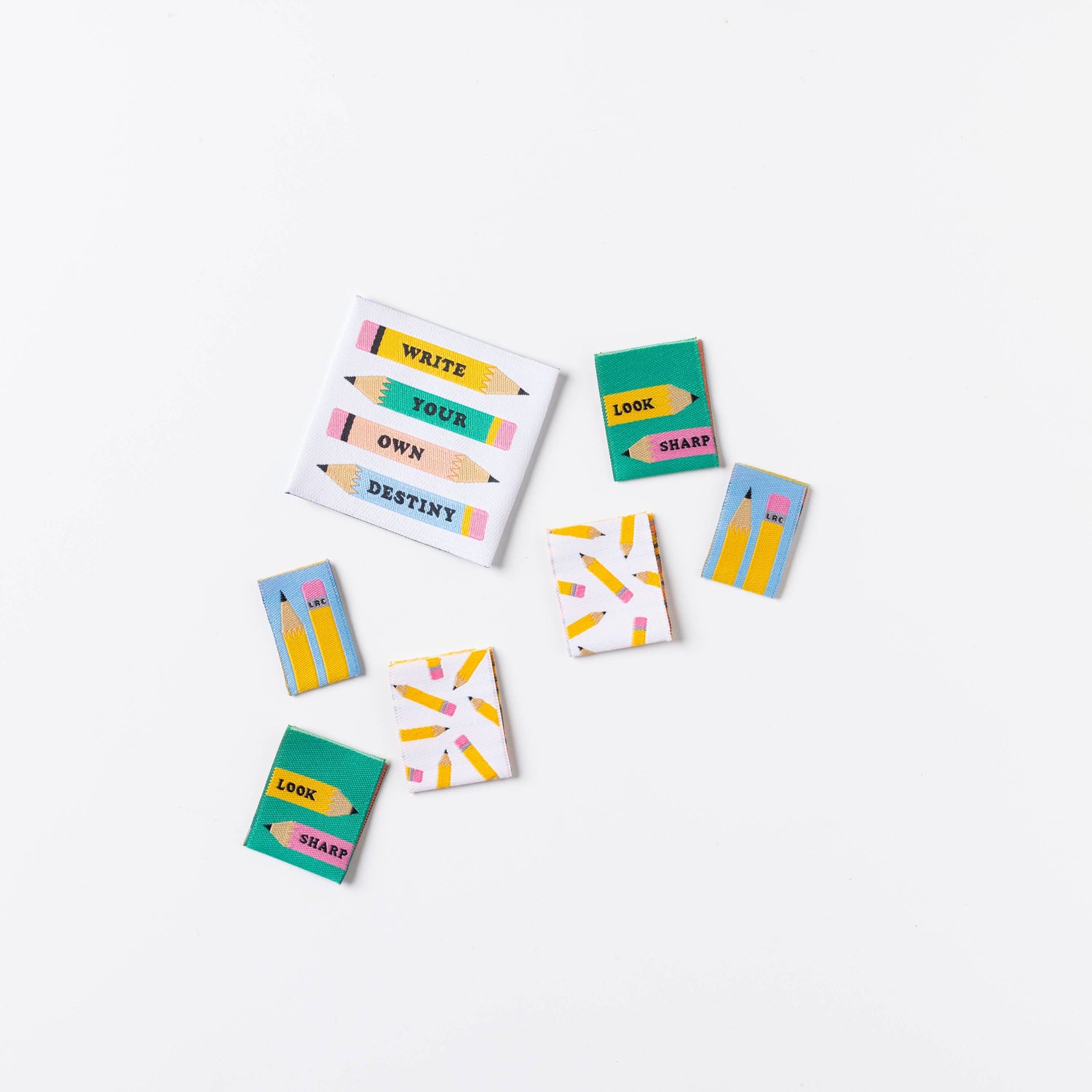 WRITE YOUR OWN DESTINY || Pack of 7 sewing labels
