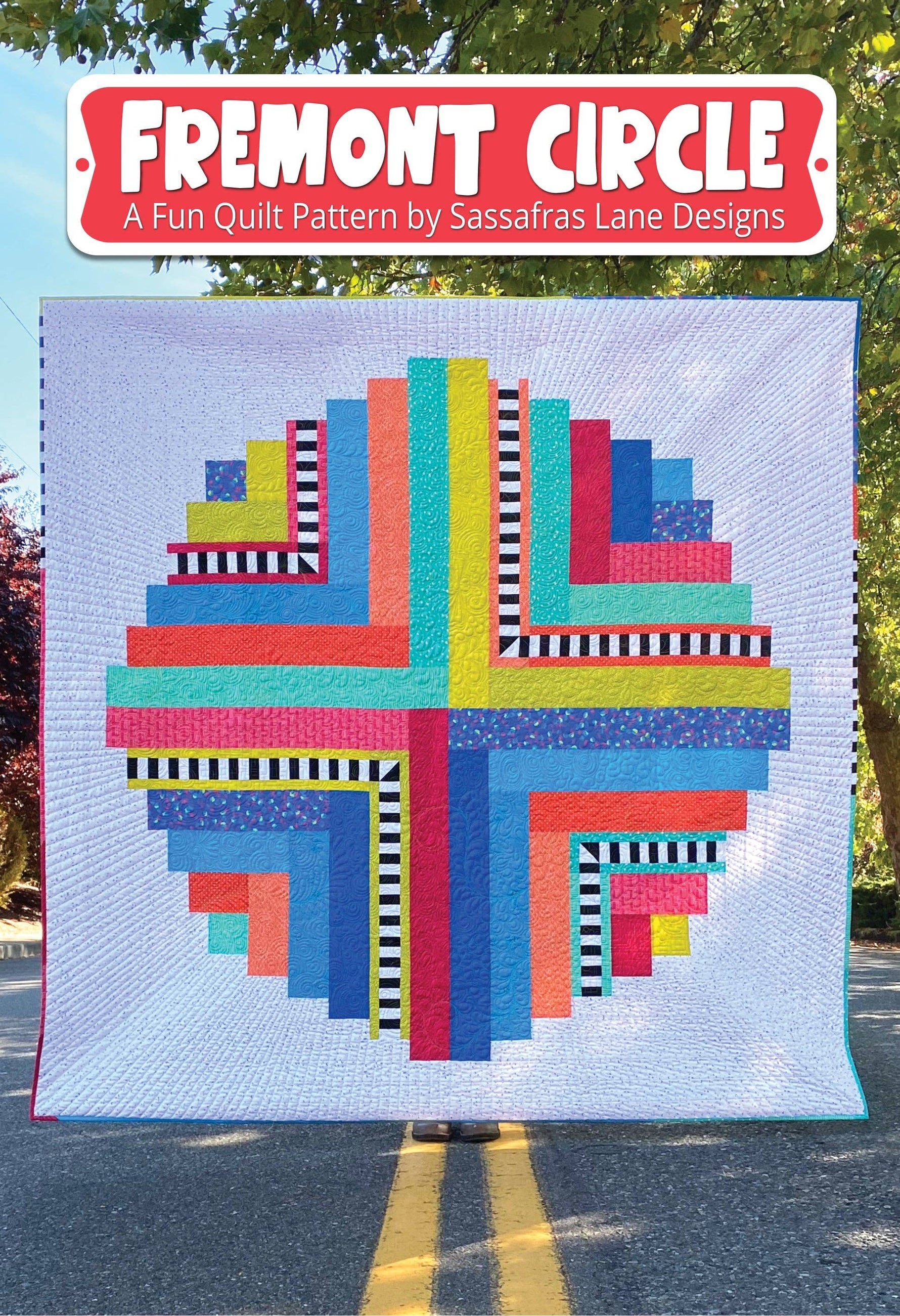 Fremont Circle Quilt Pattern: Paper Pattern