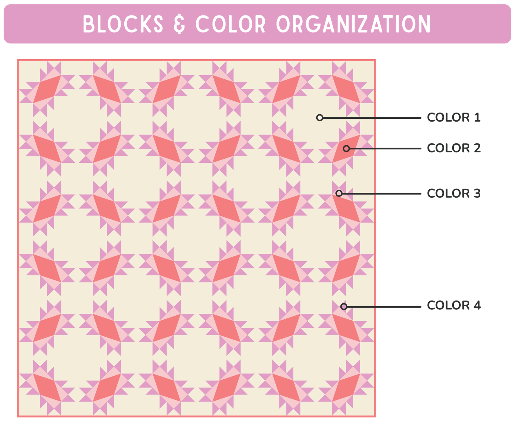 Folkwell Quilt Pattern: Printed