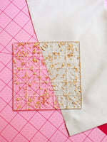 Charm square ruler: Confetti