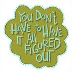 Figured Out - Sticker Unpackaged : 4.00 / 3.50