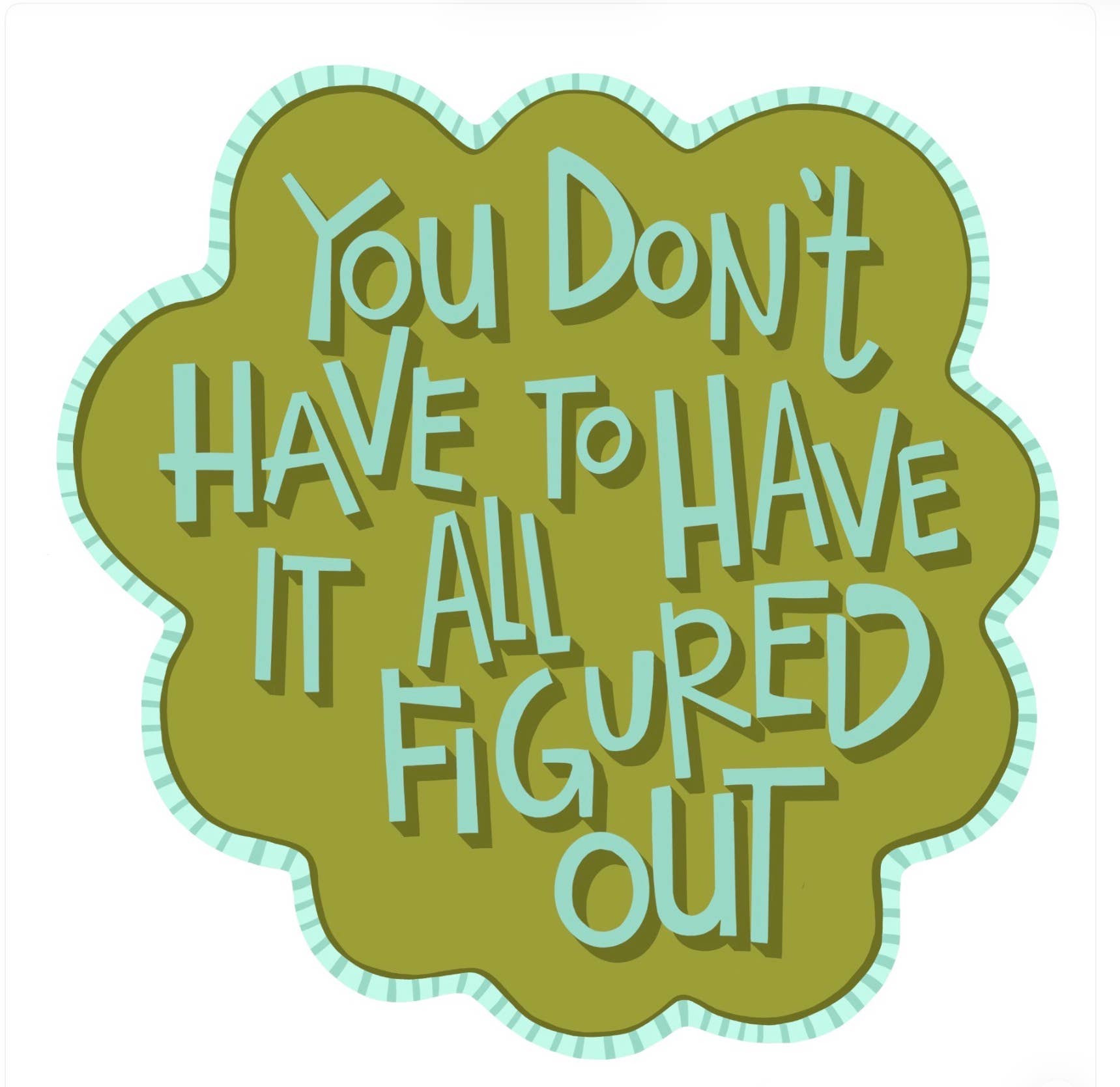 Figured Out - Sticker Unpackaged : 4.00 / 3.50
