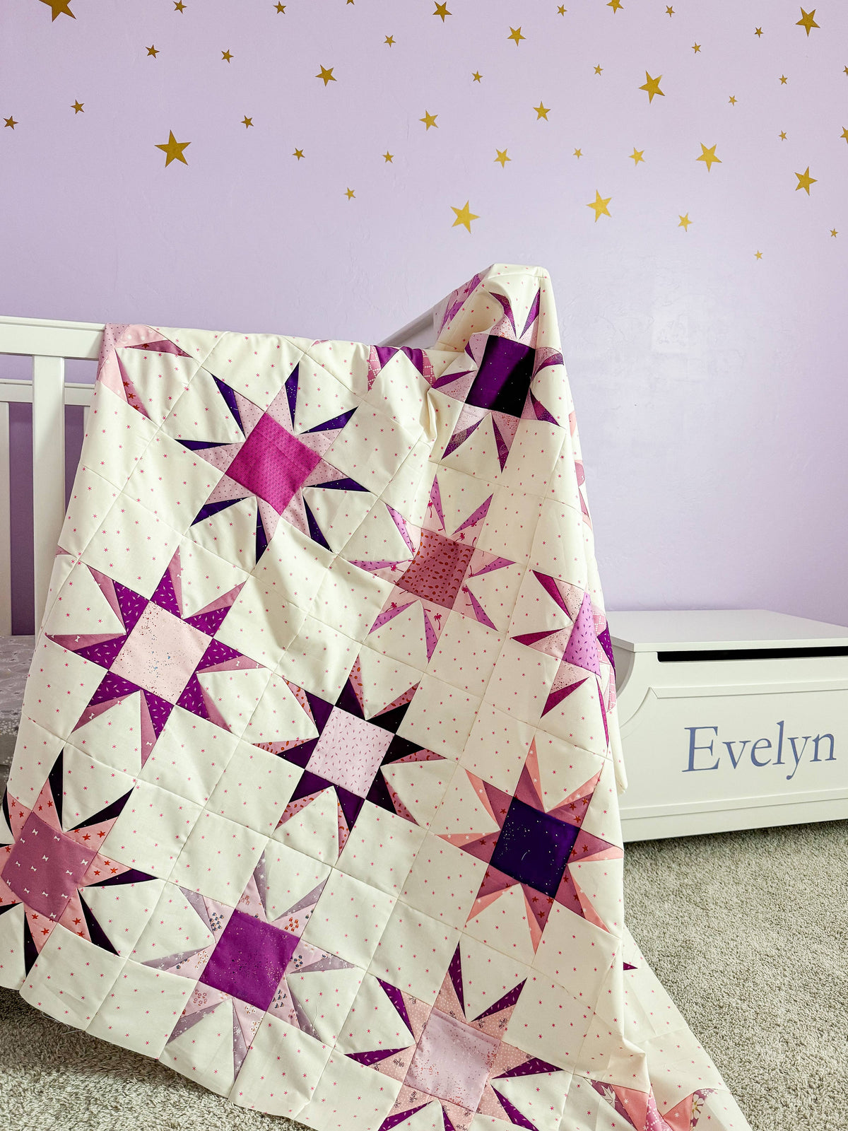 Astral Glow Quilt Pattern Printed