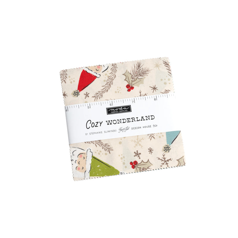 Cozy Wonderland || 42 pc Charm Pack || Cotton Quilting Fabric