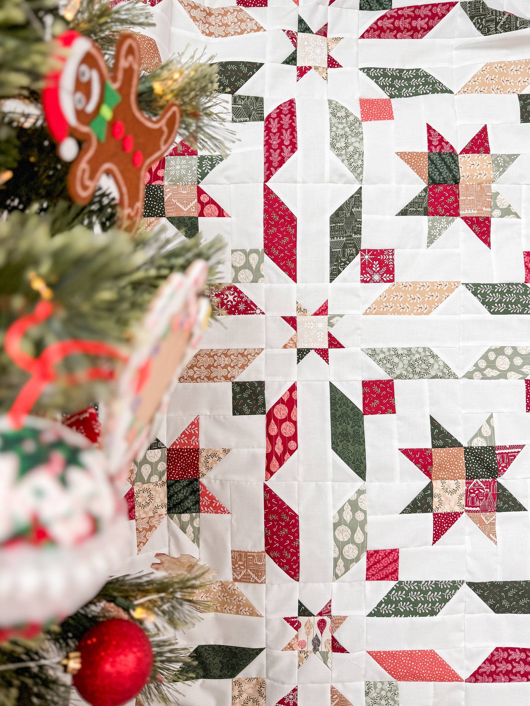 Star Flurry Quilt Pattern Printed