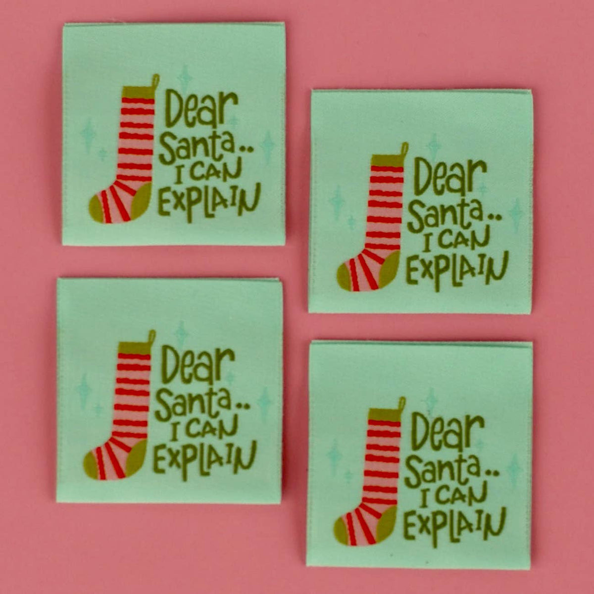 I Can Explain - Designer Woven Labels
