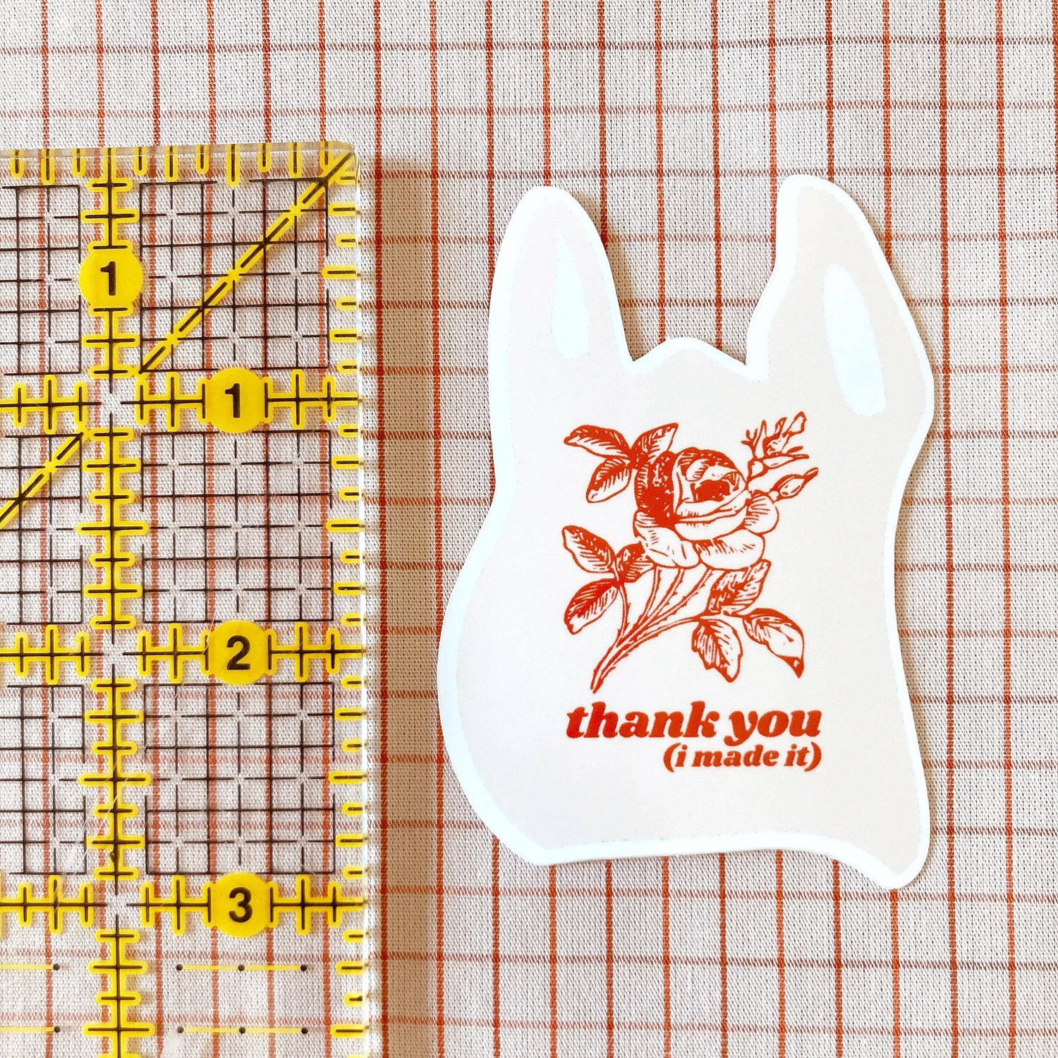 Thanks, I Made It! Sewing And Quilting Vinyl Sticker