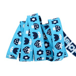 Strawberry - Strawbitties in Vintage Blue 5/8" width - by Kimberly Kight - BTY