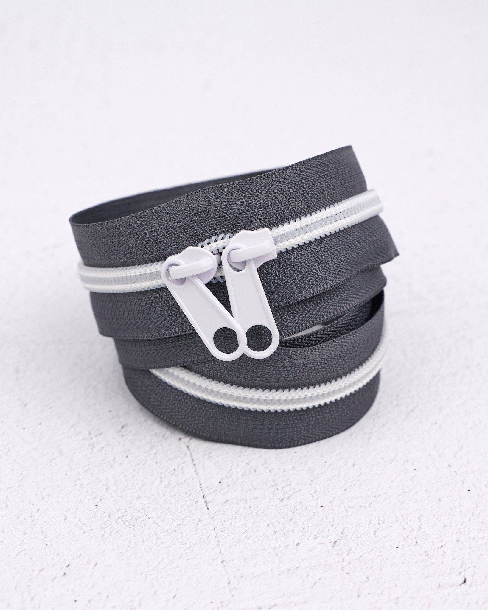 30" Handbag Zipper - Ash