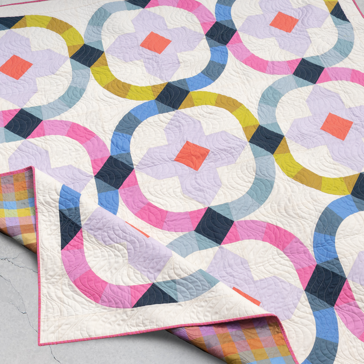 Moonbeam Quilt Pattern: Printed