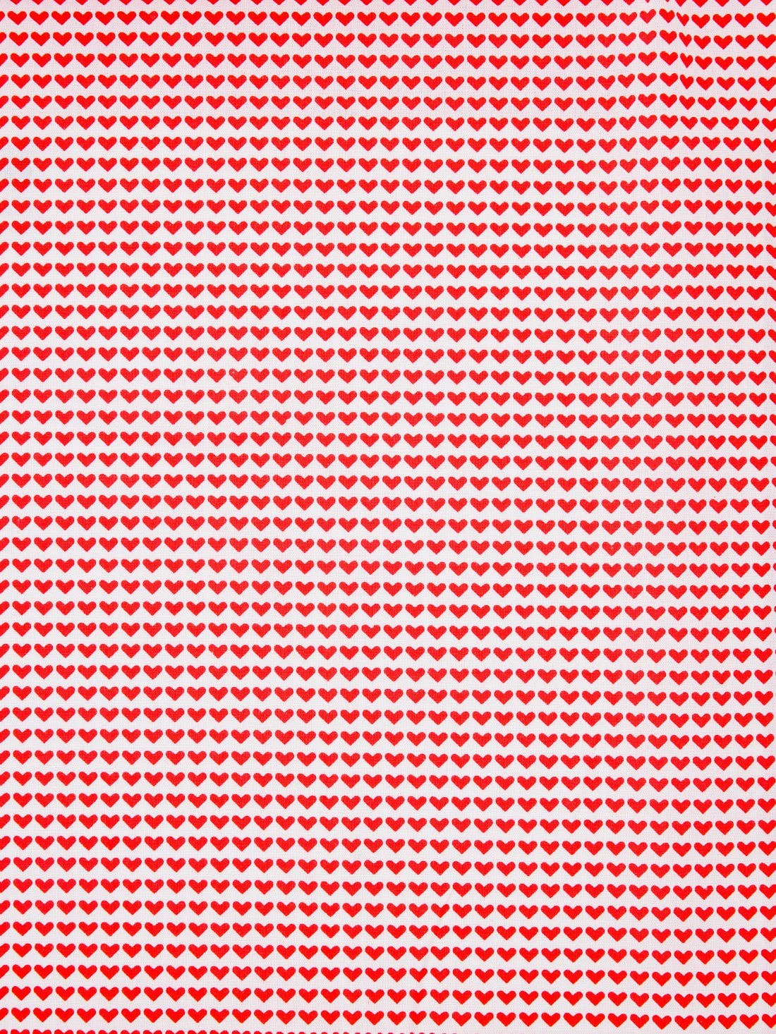 Cotton coupon Love is all: Love is all orange fluo