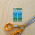 Stickers to Protect Your Fabric Scissors / Shears