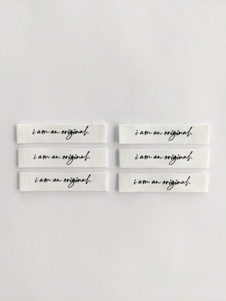 I Am An Original | Cotton Luxe Labels