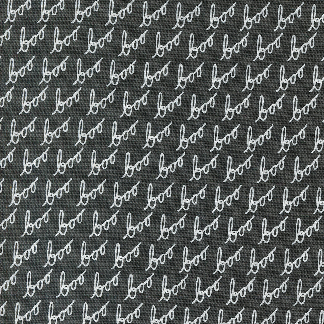Hey Boo || Midnight Boo || Cotton Quilting Fabric || Half Yard